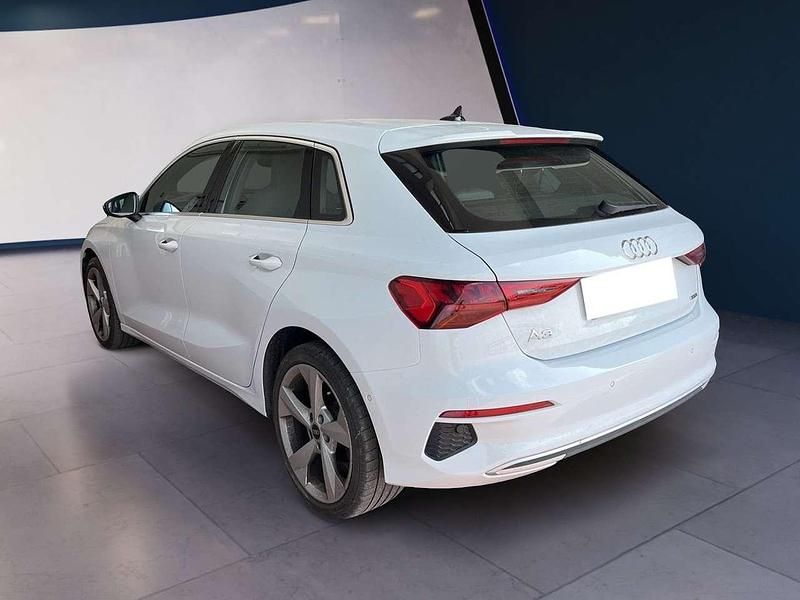 Usata Audi A3 Sportback Advanced 200 CV (147 kW) 2021 Bianco Utilitaria