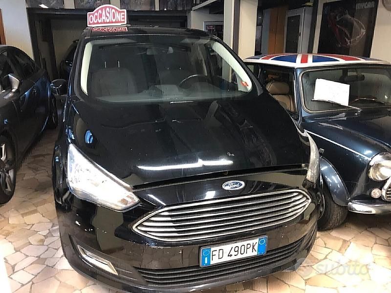 Usata Ford C-MAX Titanium X 125 CV (91 kW) 2016 Nero Monovolume