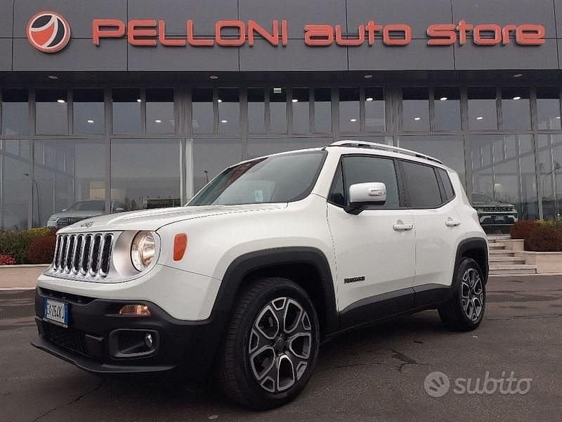 Usata Jeep Renegade Limited 120 CV (88 kW) 2014 Bianco / pastello SUV