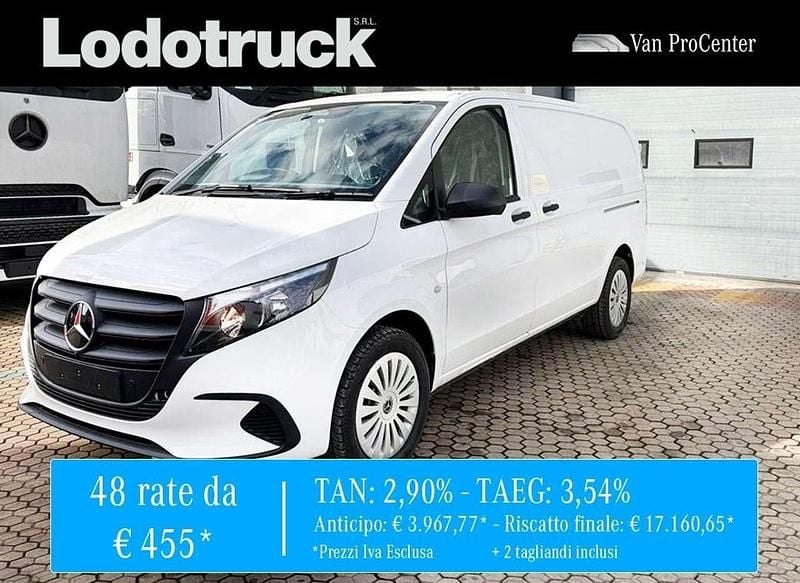 Nuova Mercedes Vito 136 CV (100 kW) 2026 Bianco Furgone