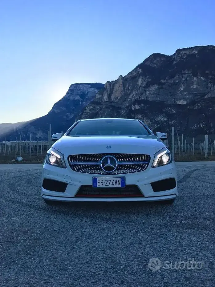 Usata Mercedes A250 211 CV (155 kW) 2013 Bianco Berlina