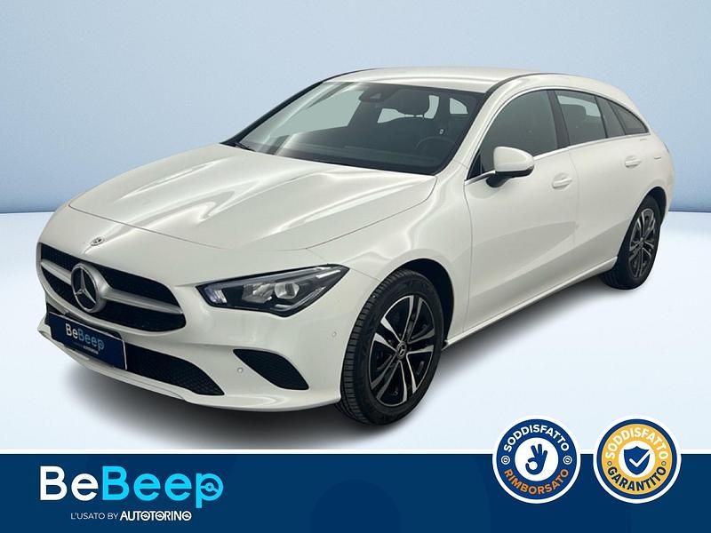 Bianco pastello Usata 2023 Mercedes CLA250e Shooting Brake Business Station wagon | 25.900 € (Buon prezzo) - Immagine 1/3