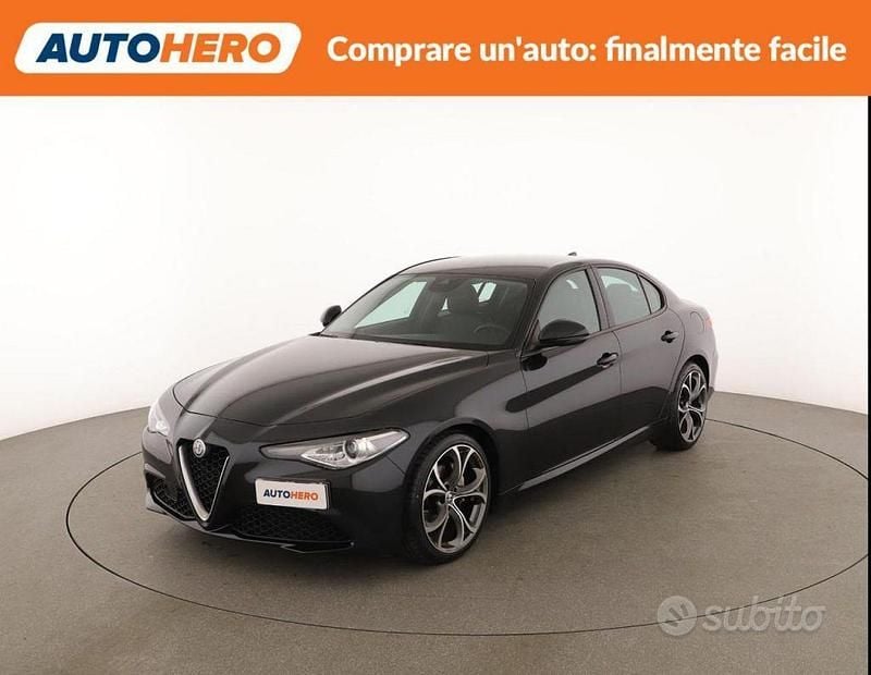 Usata Alfa Romeo Giulia Super 180 CV (132 kW) 2018 Nero Berlina
