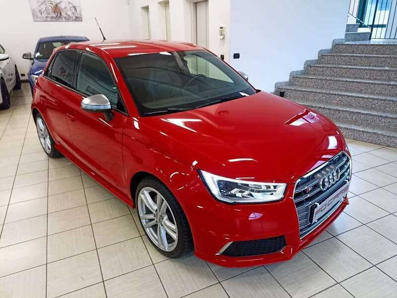 Usata Audi S1 Sportback Ambiente 232 CV (170 kW) 2017 Rosso Utilitaria