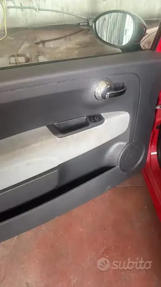 Usata Fiat 500 Lounge 69 CV (50 kW) 2018 Rosso Berlina