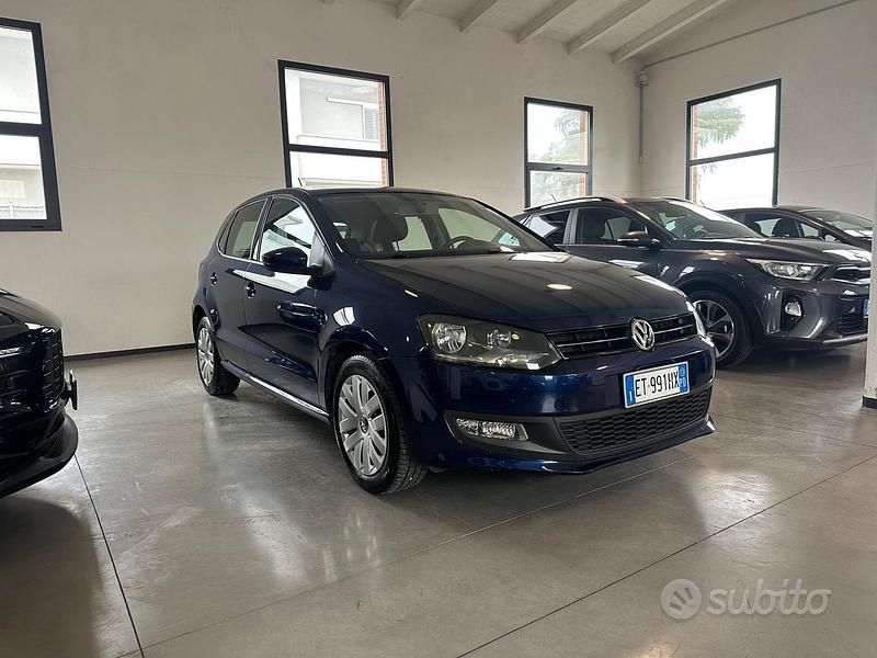 Usata VW Polo Highline 82 CV (60 kW) 2013 Blu Berlina
