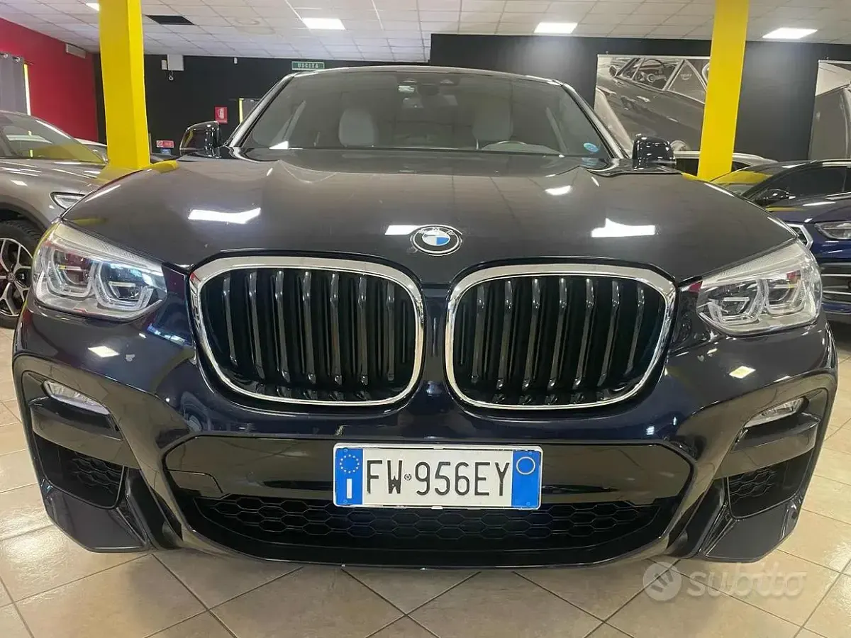 Usata BMW X4 M Sport 231 CV (169 kW) 2019 Nero SUV
