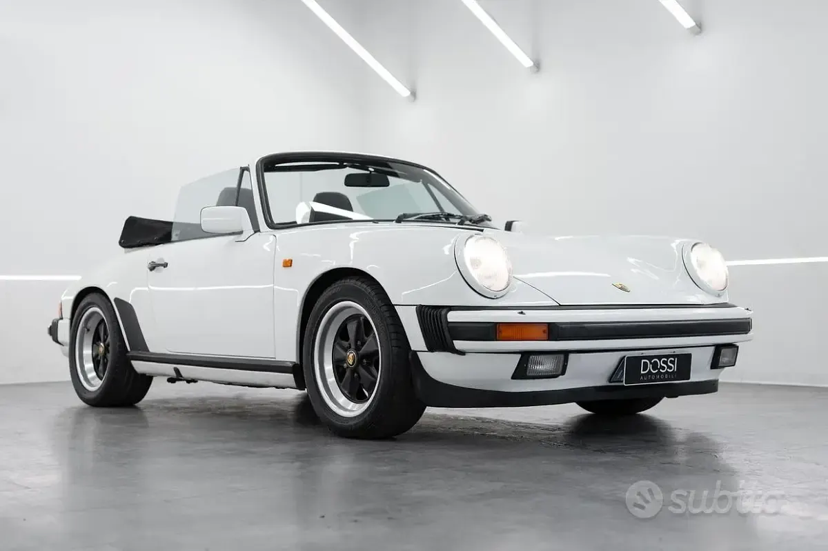 Usata Porsche 911 Carrera Cabriolet 231 CV (169 kW) 1985 Cabrio