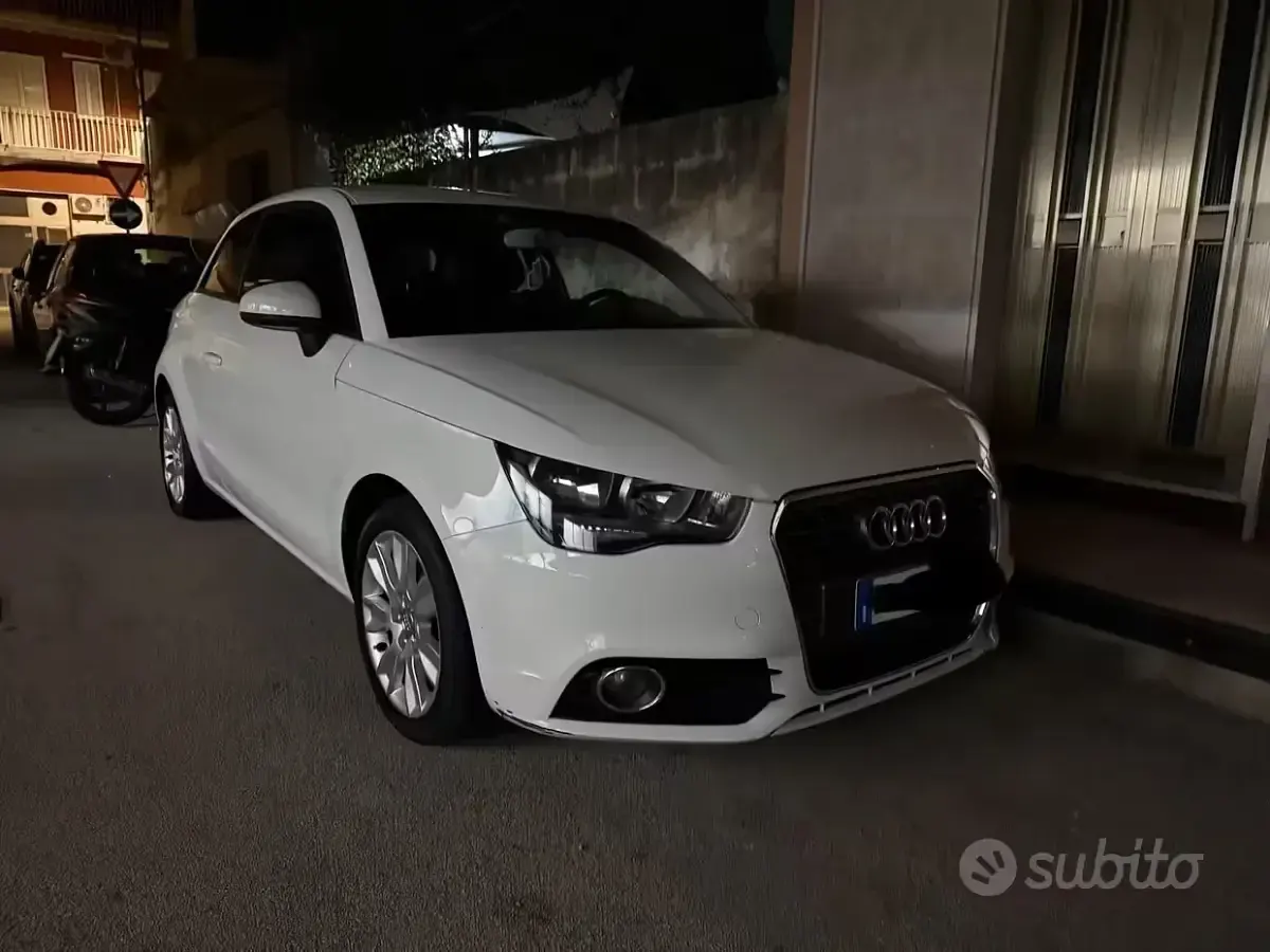 Usata Audi A1 2015 Bianco Utilitaria