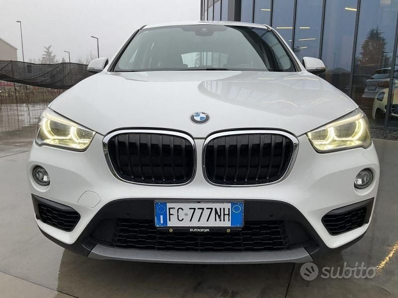 Usata BMW X1 Advantage 150 CV (110 kW) 2016 Bianco SUV