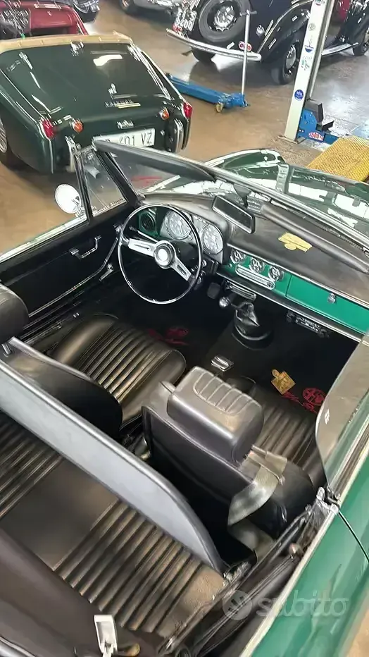 Usata Alfa Romeo Spider 1970 Verde Cabrio