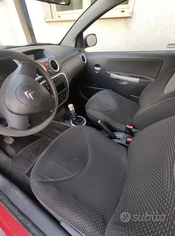 Usata Citroën C2 60 CV (44 kW) 2009 Rosso Utilitaria