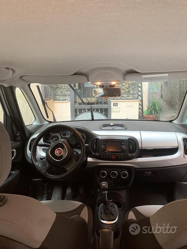Usata Fiat 500L 105 CV (77 kW) 2014 Grigio Monovolume