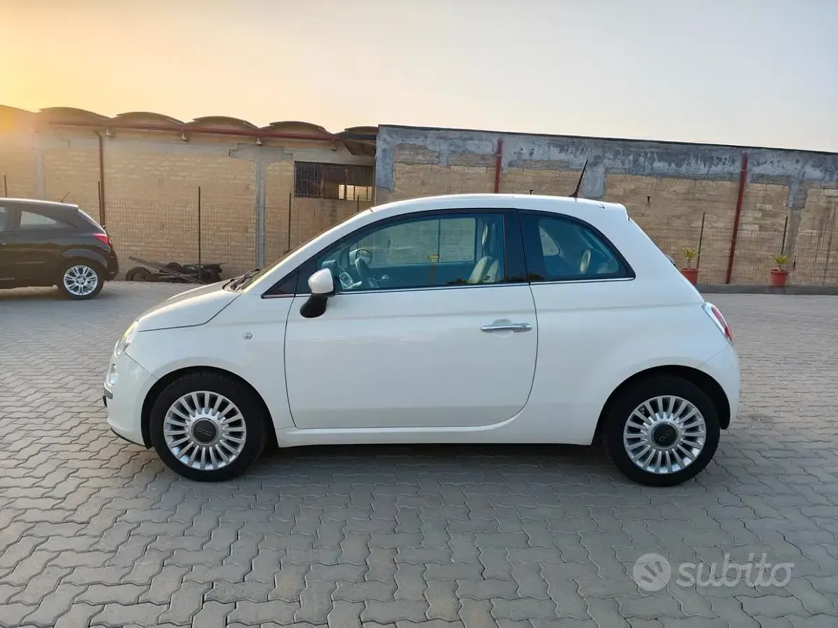 Usata Fiat 500 Lounge 69 CV (50 kW) 2014 Bianco Berlina