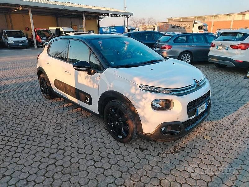 Usata Citroën C3 Feel 83 CV (61 kW) 2019 Bianco Utilitaria