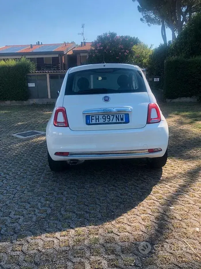 Usata Fiat 500 Lounge 69 CV (50 kW) 2017 Bianco Berlina