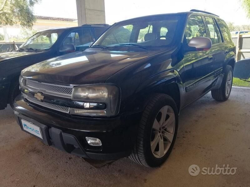 Usata Chevrolet TrailBlazer LTZ 273 CV (200 kW) 2002 Nero SUV