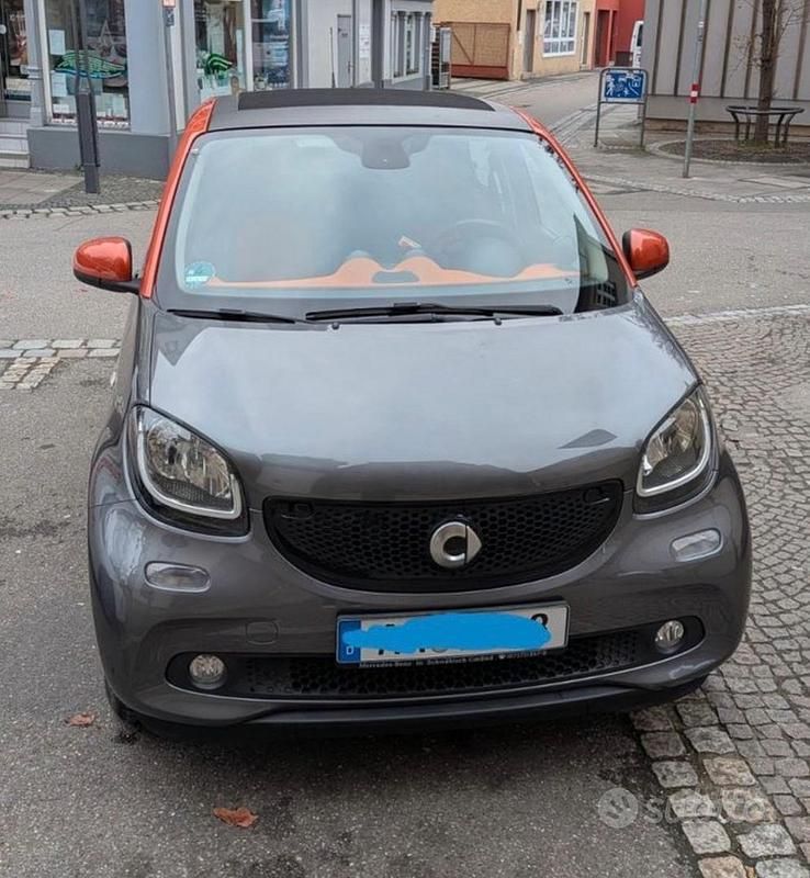 Usata Smart ForFour 71 CV (52 kW) 2015 Grigio Utilitaria