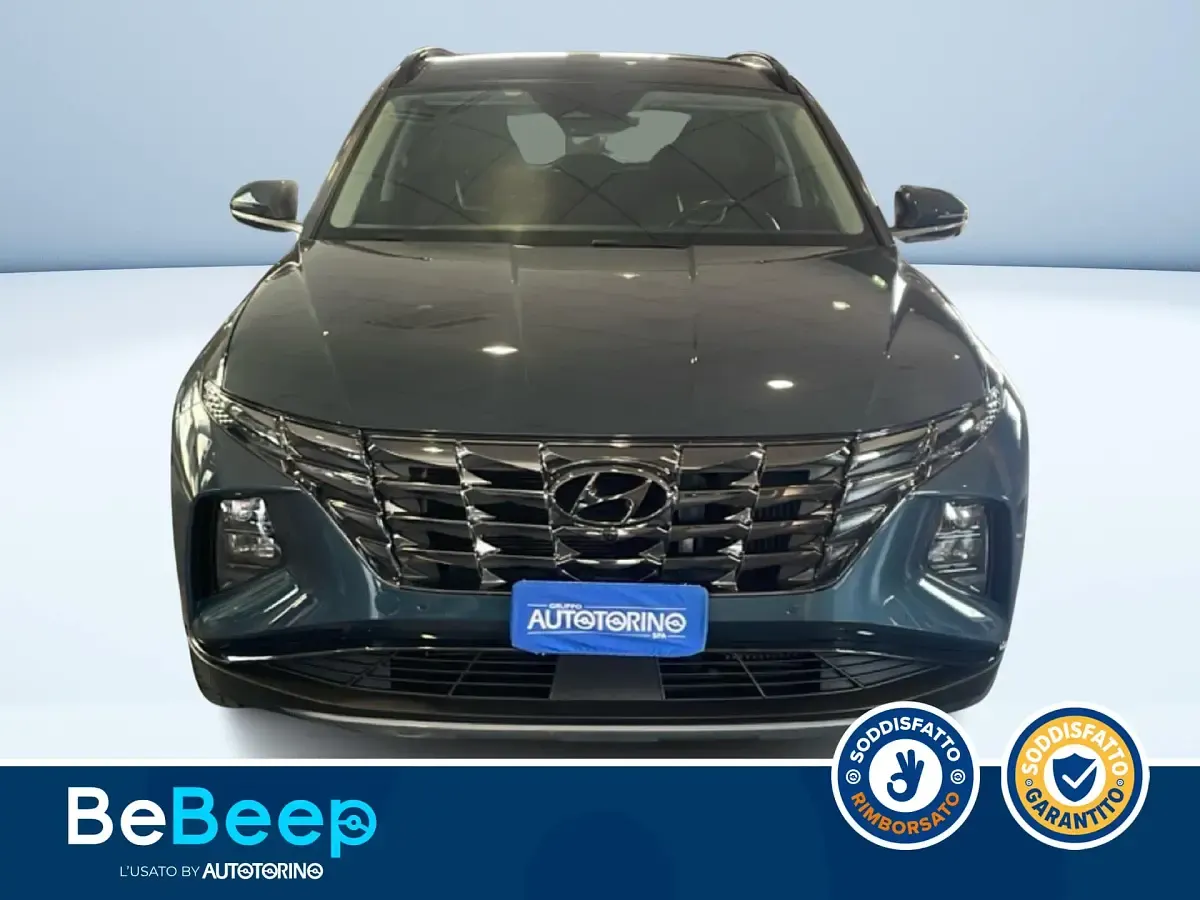 Usata Hyundai Tucson 180 CV (132 kW) 2022 Azzurro metallizzato SUV