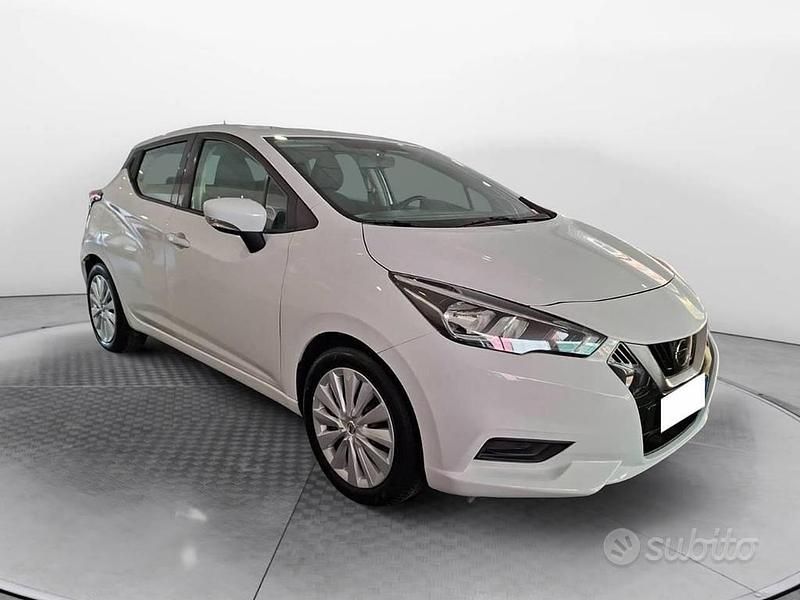 Usata Nissan Micra Acenta 71 CV (52 kW) 2019 Bianco Utilitaria