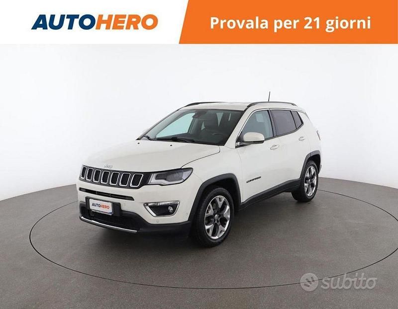 Bianco Usata 2019 Jeep Compass Limited SUV | 16.899 € (Buon prezzo) - Immagine 1/4