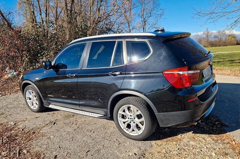 Usata BMW X3 184 CV (135 kW) 2012 Nero SUV