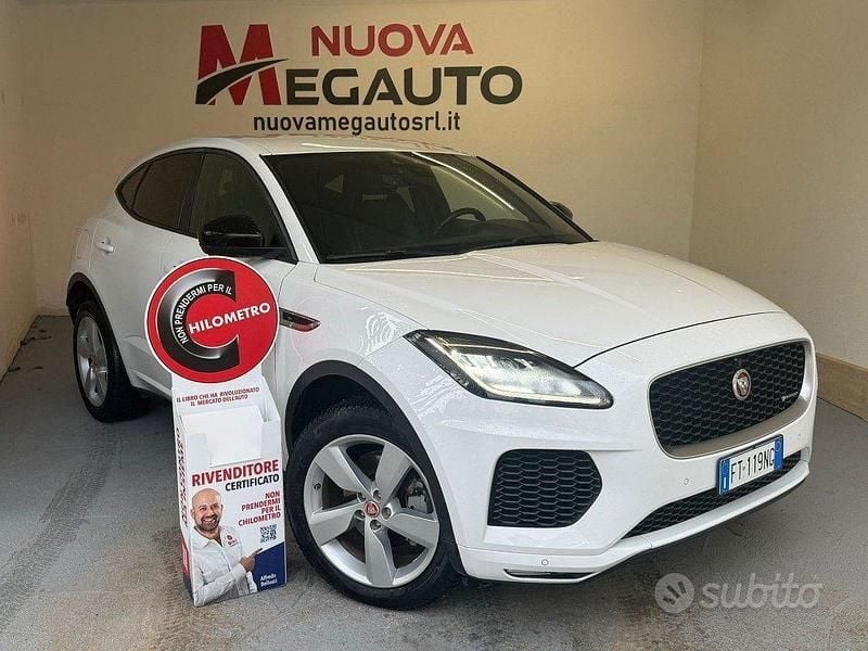 Usata Jaguar E-Pace R-Dynamic 180 CV (132 kW) 2019 Bianco SUV