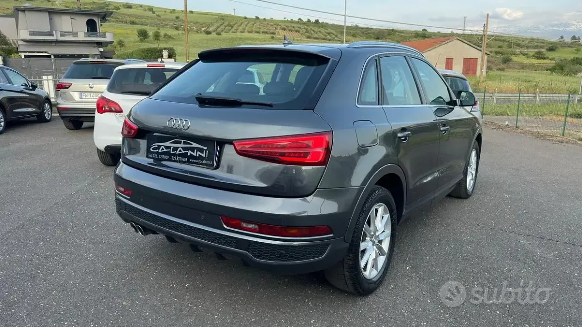 Usata Audi Q3 Comfort 150 CV (110 kW) 2017 Grigio SUV