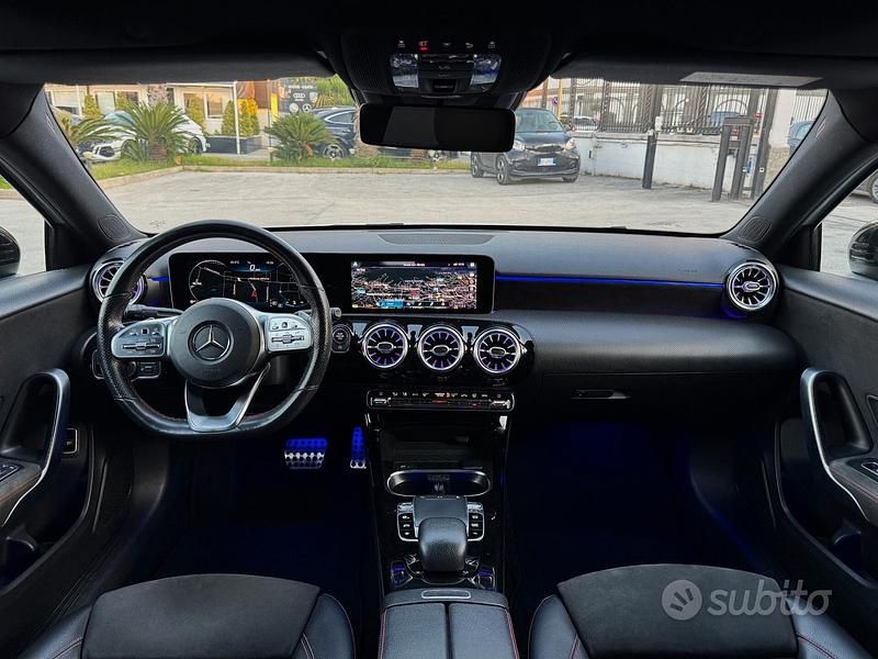 Usata Mercedes A180 Premium 116 CV (85 kW) 2019 Bianco Berlina
