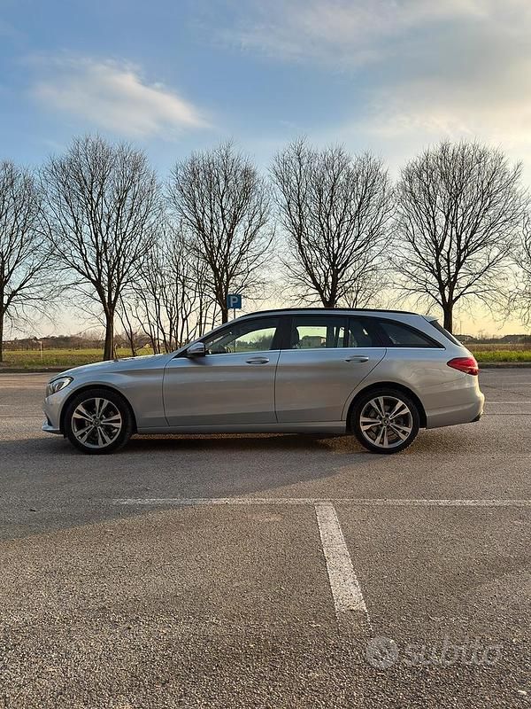Usata Mercedes C220 2018 Grigio Station wagon