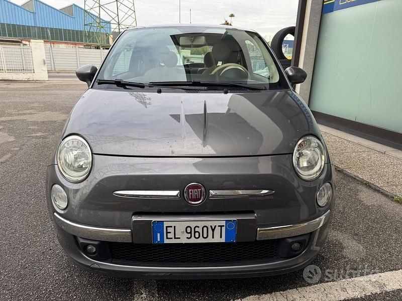 Usata Fiat 500 Lounge 70 CV (51 kW) 2012 Grigio Berlina