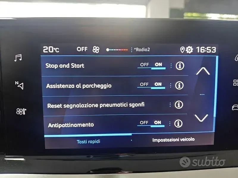 Usata Peugeot 208 Style 75 CV (55 kW) 2023 Grigio Utilitaria