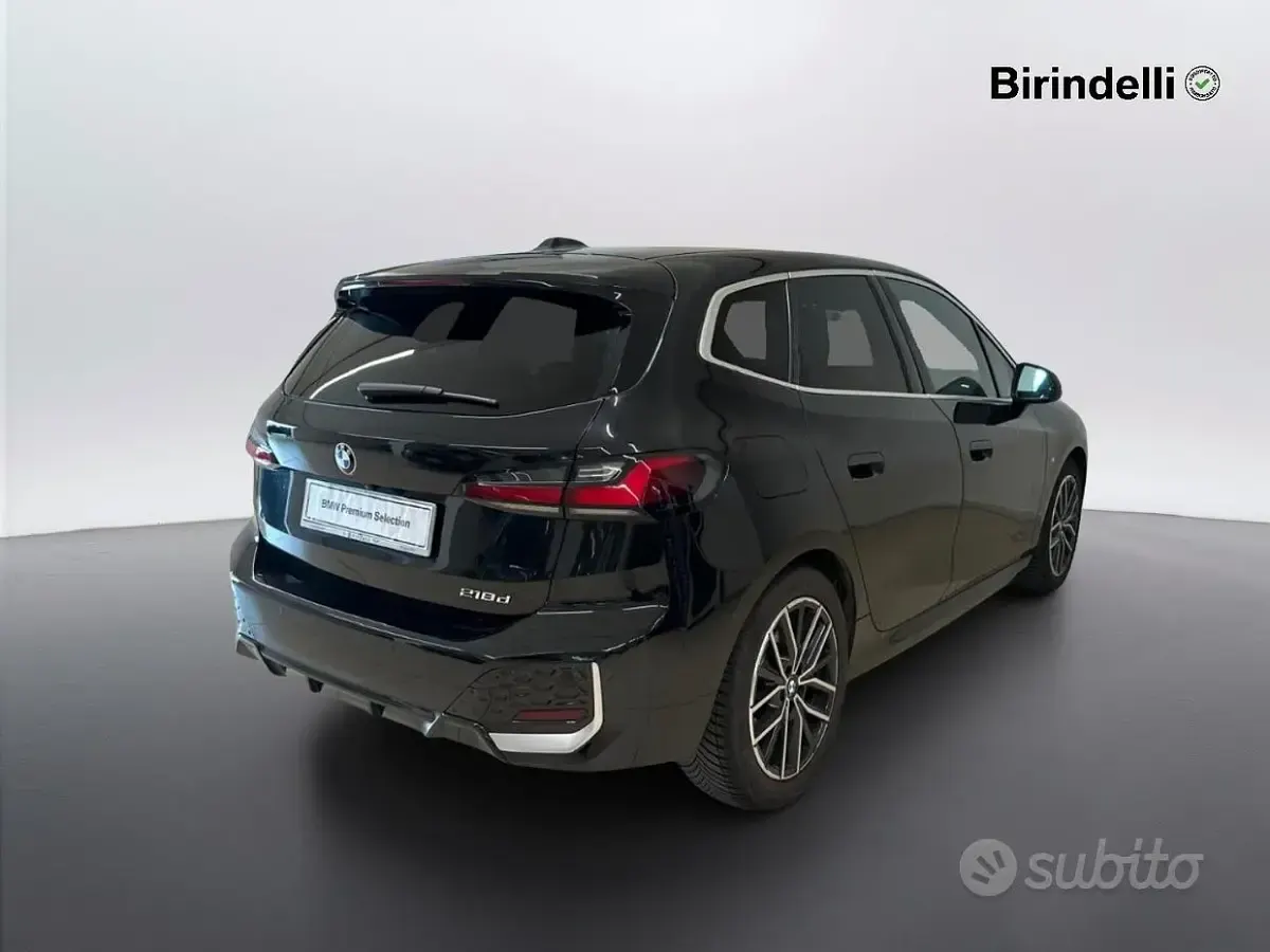 Usata BMW 218 Active Tourer M Sport 150 CV (110 kW) 2022 Nero Monovolume