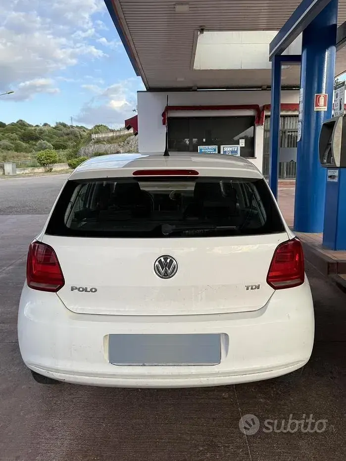 Usata VW Polo 75 CV (55 kW) 2012 Bianco Utilitaria