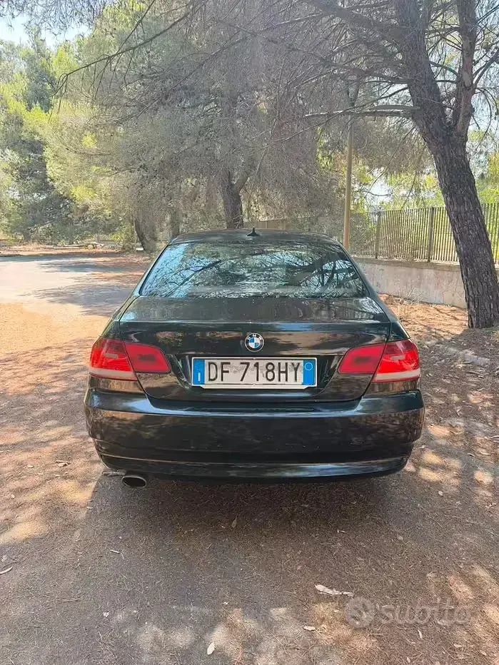 Usata BMW 320 177 CV (130 kW) 2007 Nero Coupé