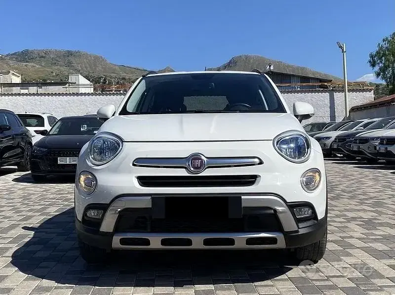 Usata Fiat 500X Cross 140 CV (102 kW) 2017 Bianco SUV