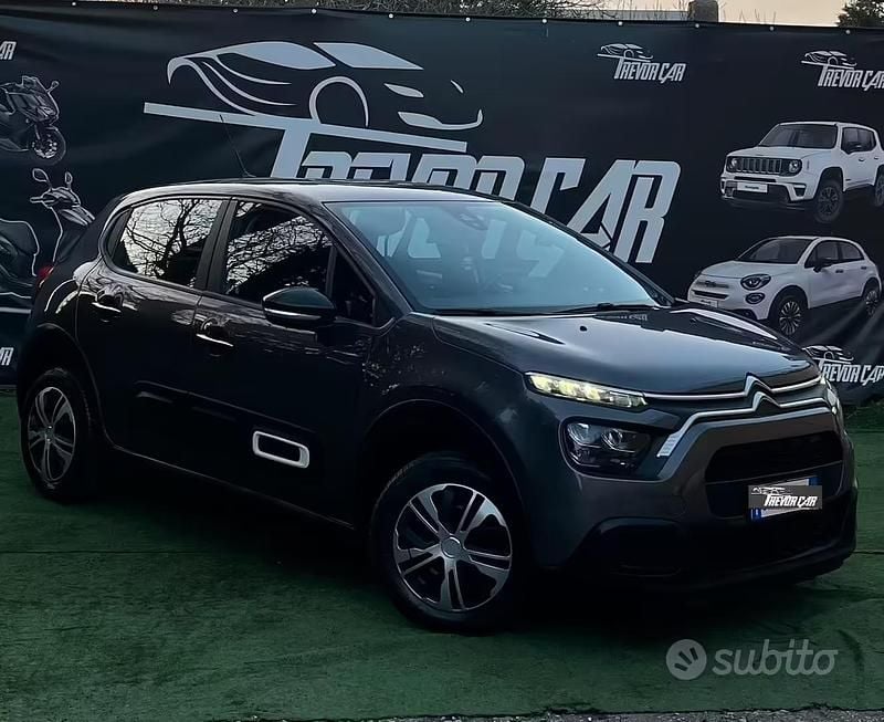 Usata Citroën C3 PureTech 82 CV (60 kW) 2021 Grigio Utilitaria