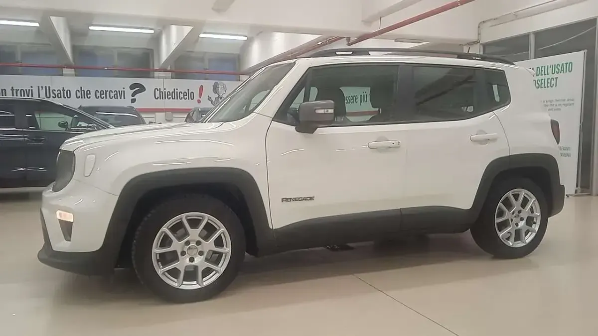 Usata Jeep Renegade Limited 120 CV (88 kW) 2021 Bianco SUV