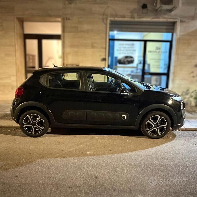 Usata Citroën C3 PureTech 82 CV (60 kW) 2019 Nero Utilitaria