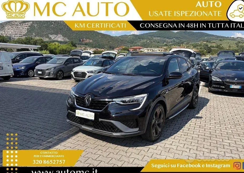 Usata Renault Arkana R.S. 94 CV (69 kW) 2022 Nero SUV