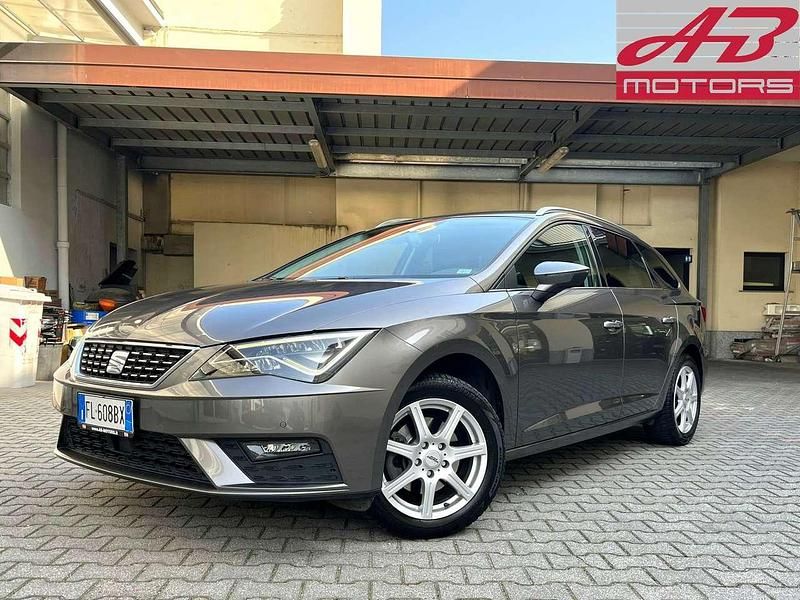 Usata Seat Leon XCELLENCE 150 CV (110 kW) 2017 Grigio Station wagon