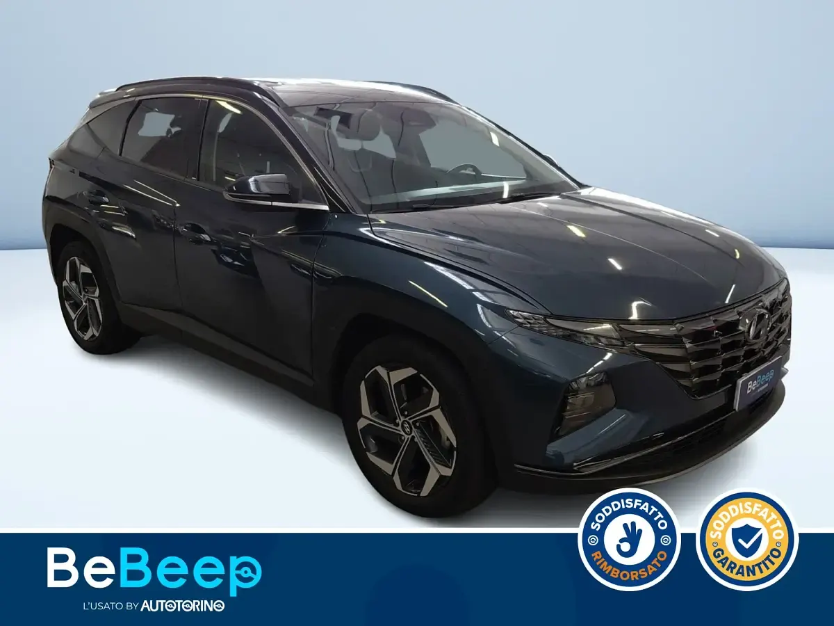 Usata Hyundai Tucson 230 CV (169 kW) 2021 Grigio metallizzato SUV