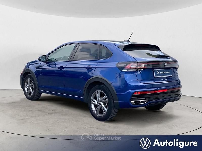 Begagnad VW Taigo R-line 110 HK (80 kW) 2022 Blå SUV