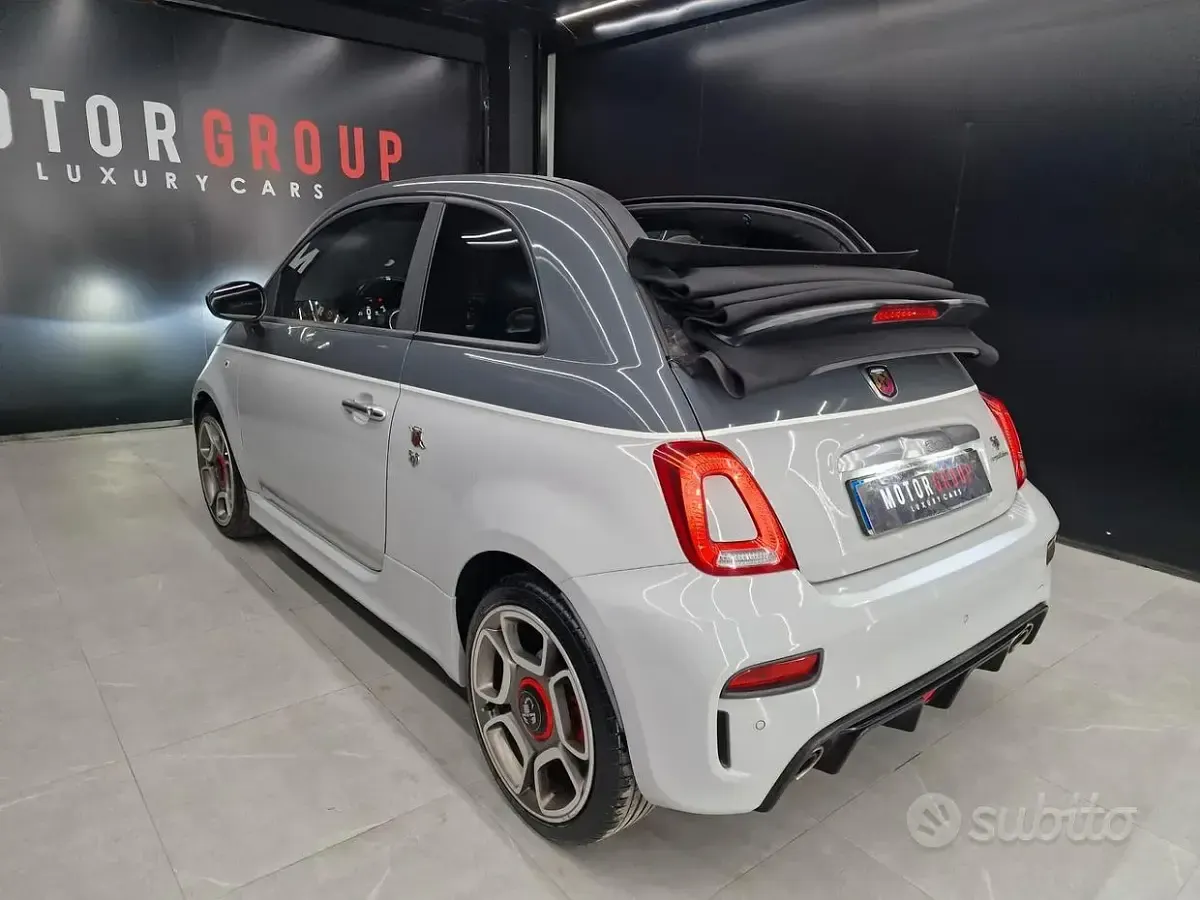 Usata Abarth 595C Competizione 145 CV (106 kW) 2018 Grigio Cabrio