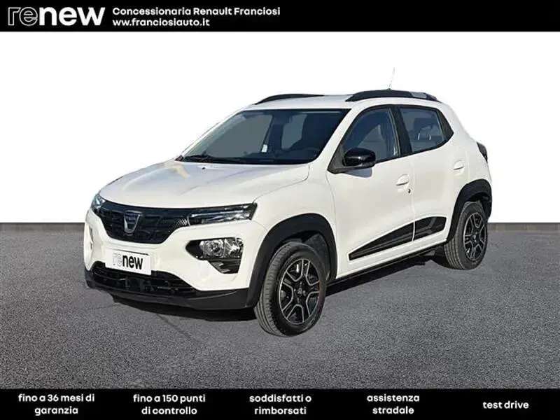 Usata Dacia Spring Comfort 33 kW (45 CV) 2022 Bianco Utilitaria