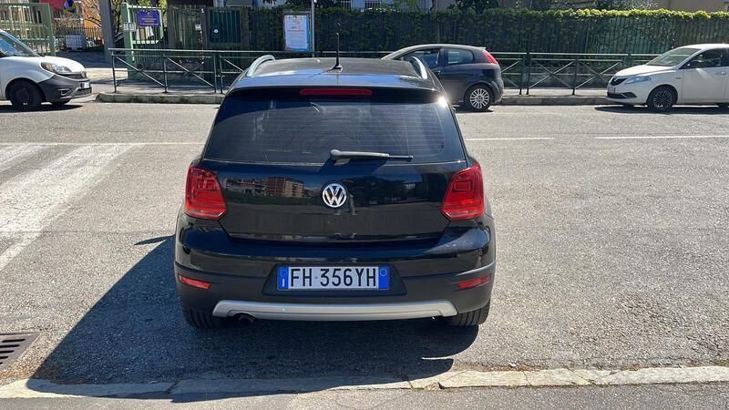 Usata VW Polo Cross 90 CV (66 kW) 2017 Nero Utilitaria