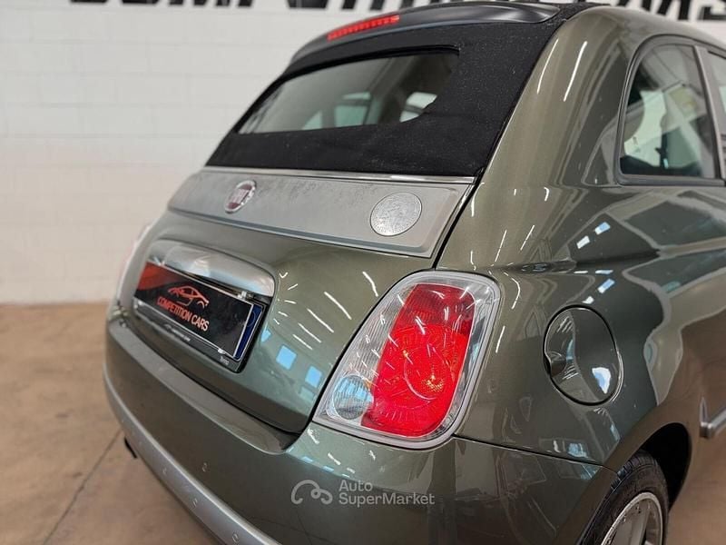 Usata Fiat 500 Rock 95 CV (69 kW) 2011 Verde Cabrio