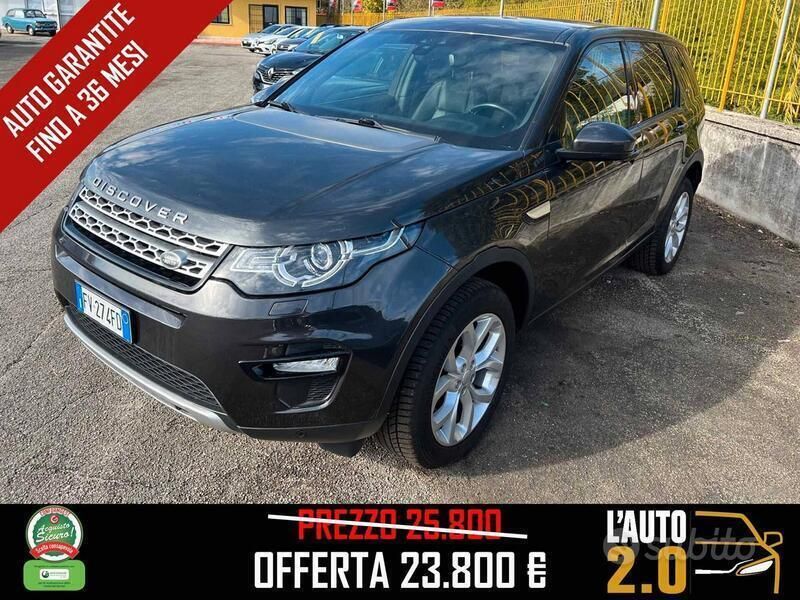 Grigio Usata 2019 Land Rover Discovery Sport HSE Luxury SUV | 22.650 € (Cara) - Immagine 1/4