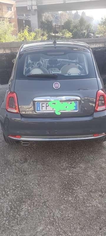 Usata Fiat 500 Lounge 69 CV (50 kW) 2018 Grigio Utilitaria