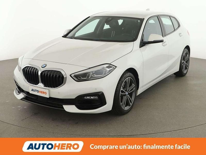 Usata BMW 118 Sport Line 140 CV (102 kW) 2020 Bianco Utilitaria